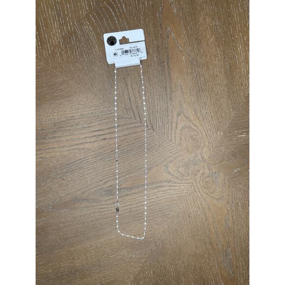 Giani Bernini Sterling Silver Beaded Chain Necklace 20” - Picture 2 of 4